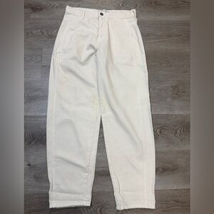 Zara Cream Corduroy Trousers